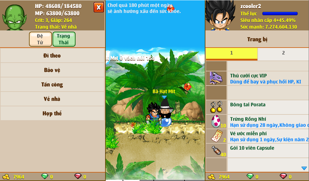 Nick Ngọc Rồng Online VIP giá rẻ, NickDaoquan.Vn, Shop Nick Ngọc Rồng