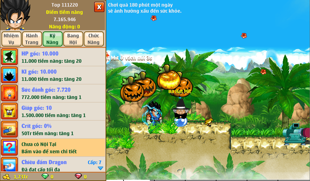 Nick Ngọc Rồng Online VIP giá rẻ, NickDaoquan.Vn, Shop Nick Ngọc Rồng