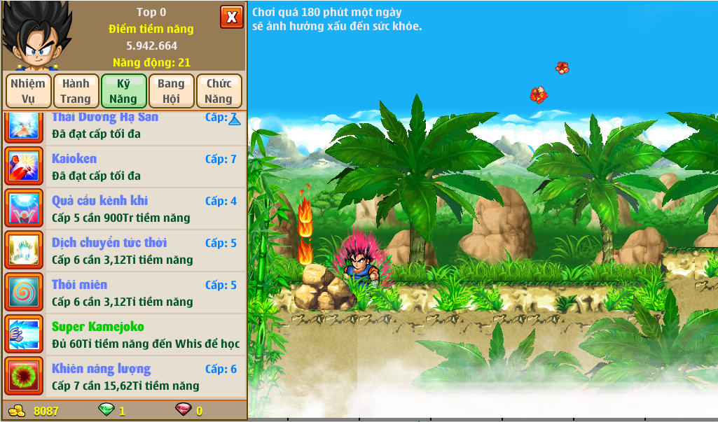 Nick Ngọc Rồng Online VIP giá rẻ, NickDaoquan.Vn, Shop Nick Ngọc Rồng