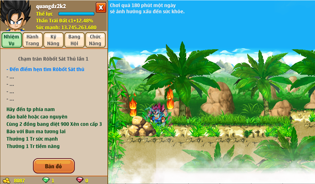 Nick Ngọc Rồng Online VIP giá rẻ, NickDaoquan.Vn, Shop Nick Ngọc Rồng