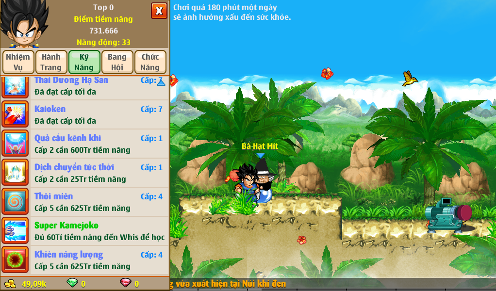 Nick Ngọc Rồng Online VIP giá rẻ, NickDaoquan.Vn, Shop Nick Ngọc Rồng