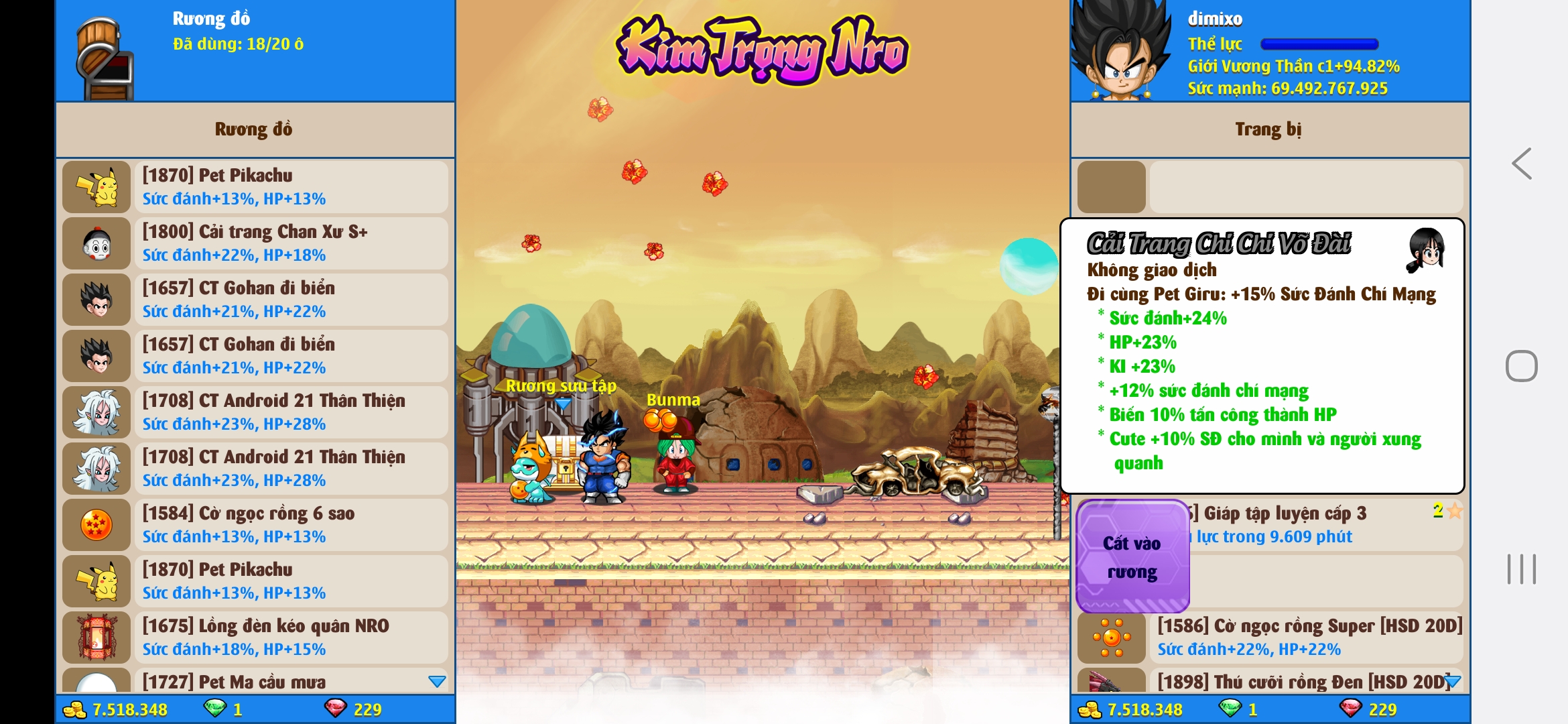 Nick Ngọc Rồng Online VIP giá rẻ, NickDaoQuan.Com, Shop Nick Ngọc Rồng