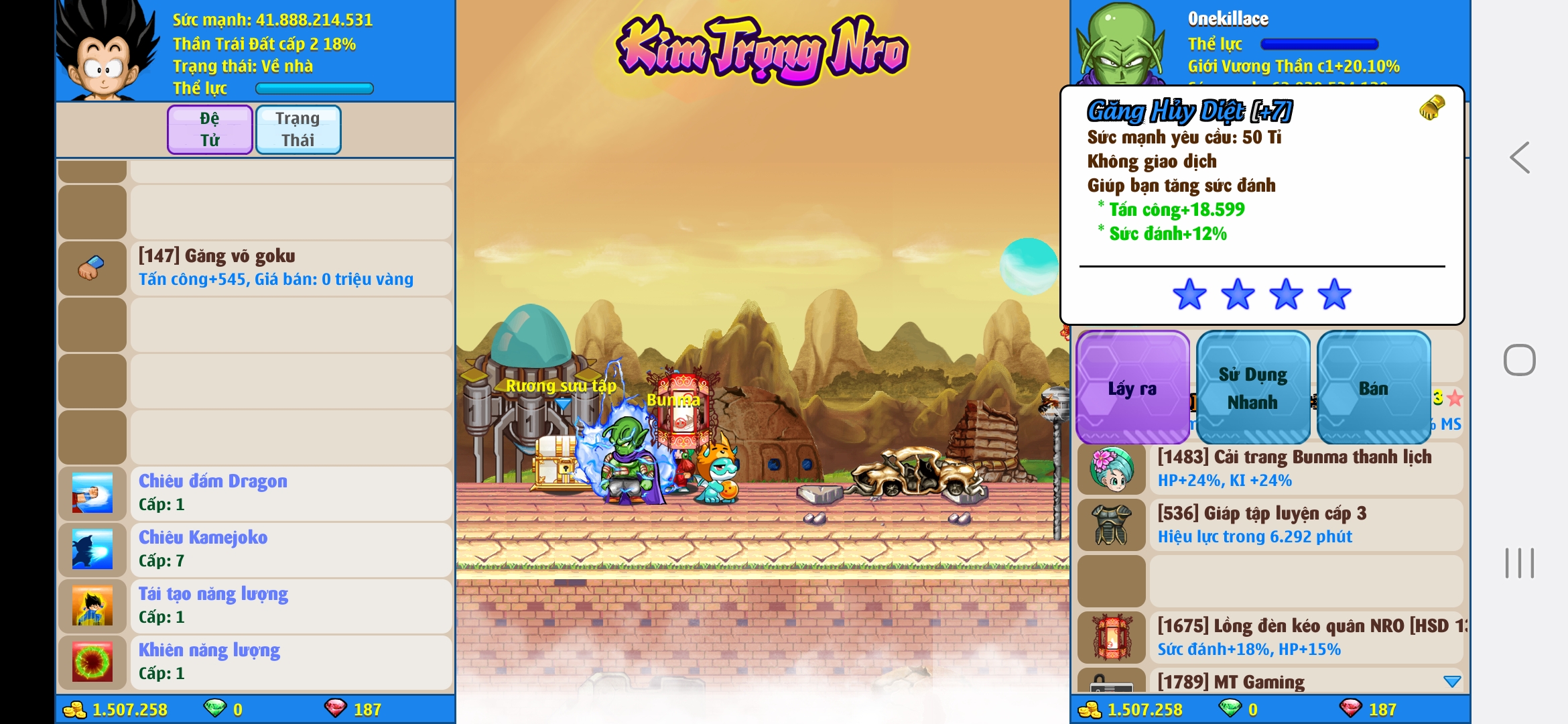 Nick Ngọc Rồng Online VIP giá rẻ, NickDaoQuan.Com, Shop Nick Ngọc Rồng