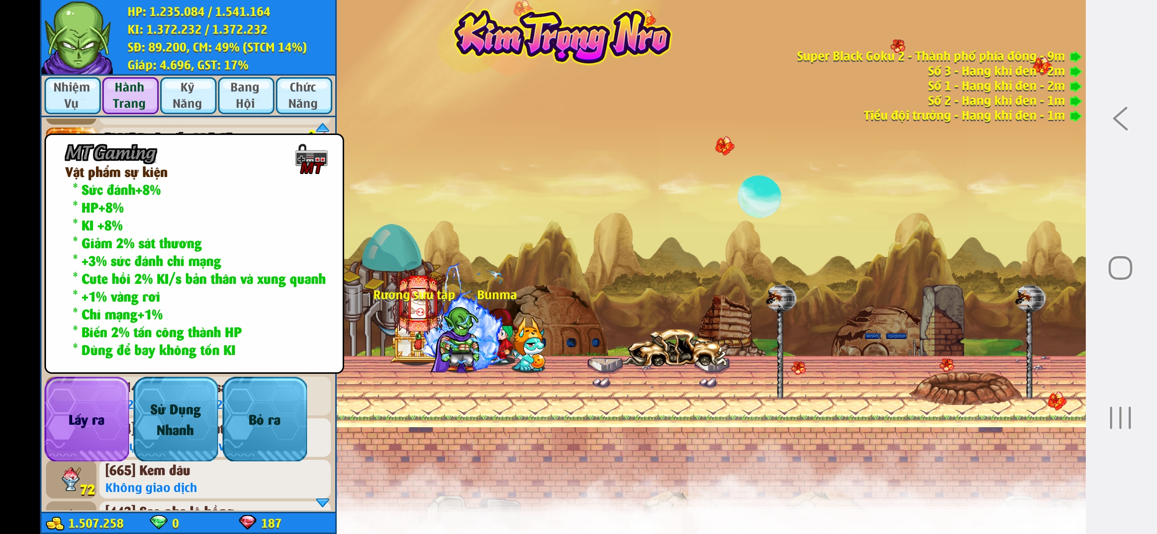 Nick Ngọc Rồng Online VIP giá rẻ, NickDaoQuan.Com, Shop Nick Ngọc Rồng