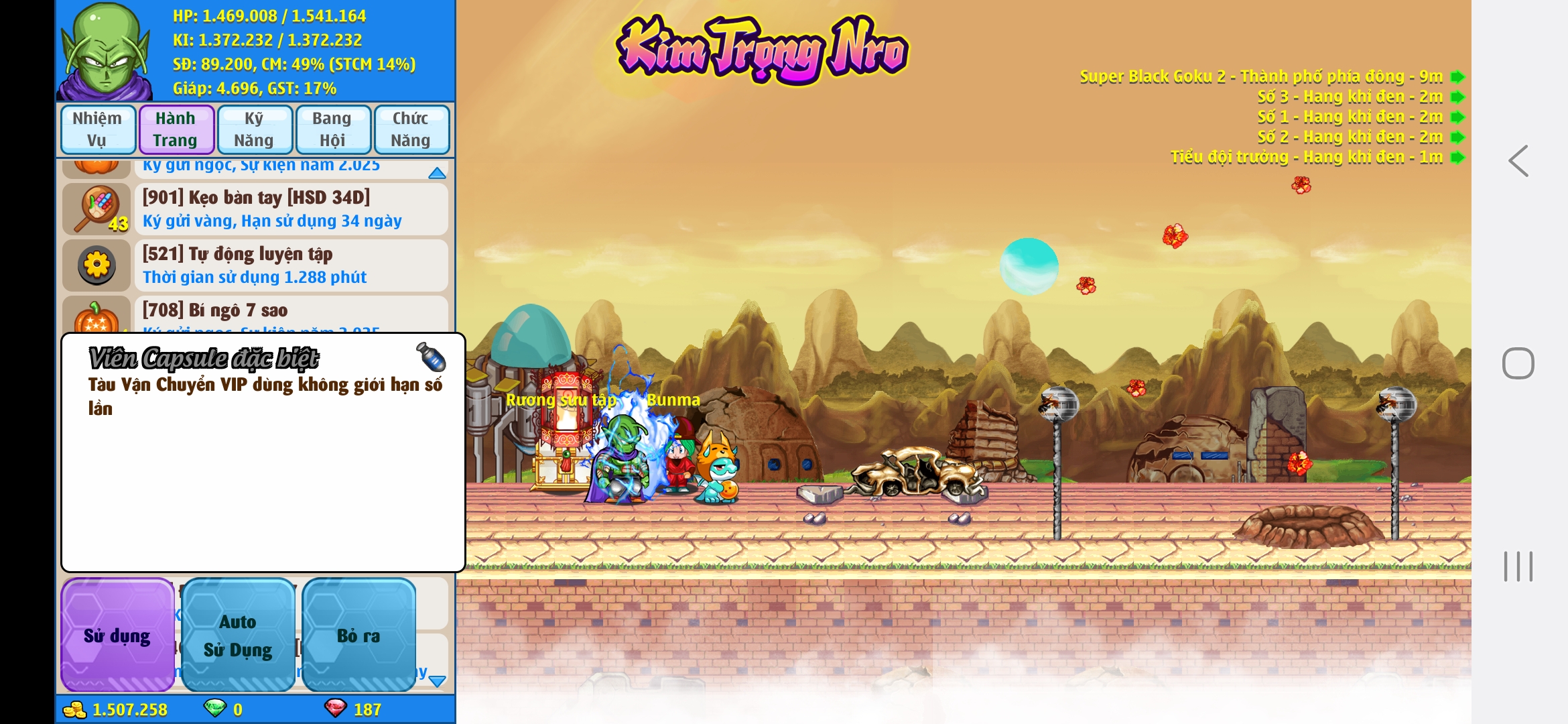 Nick Ngọc Rồng Online VIP giá rẻ, NickDaoQuan.Com, Shop Nick Ngọc Rồng