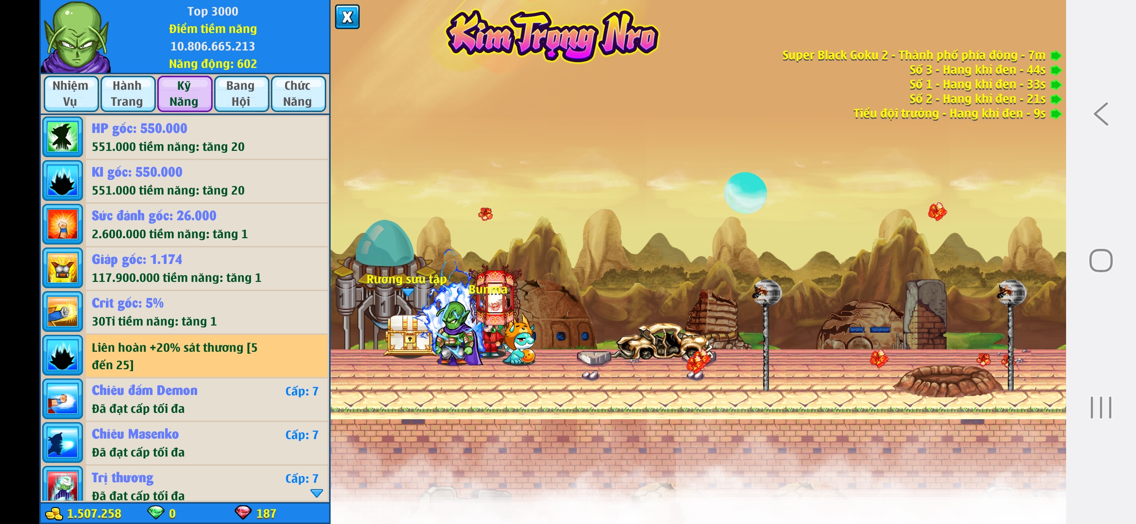 Nick Ngọc Rồng Online VIP giá rẻ, NickDaoQuan.Com, Shop Nick Ngọc Rồng