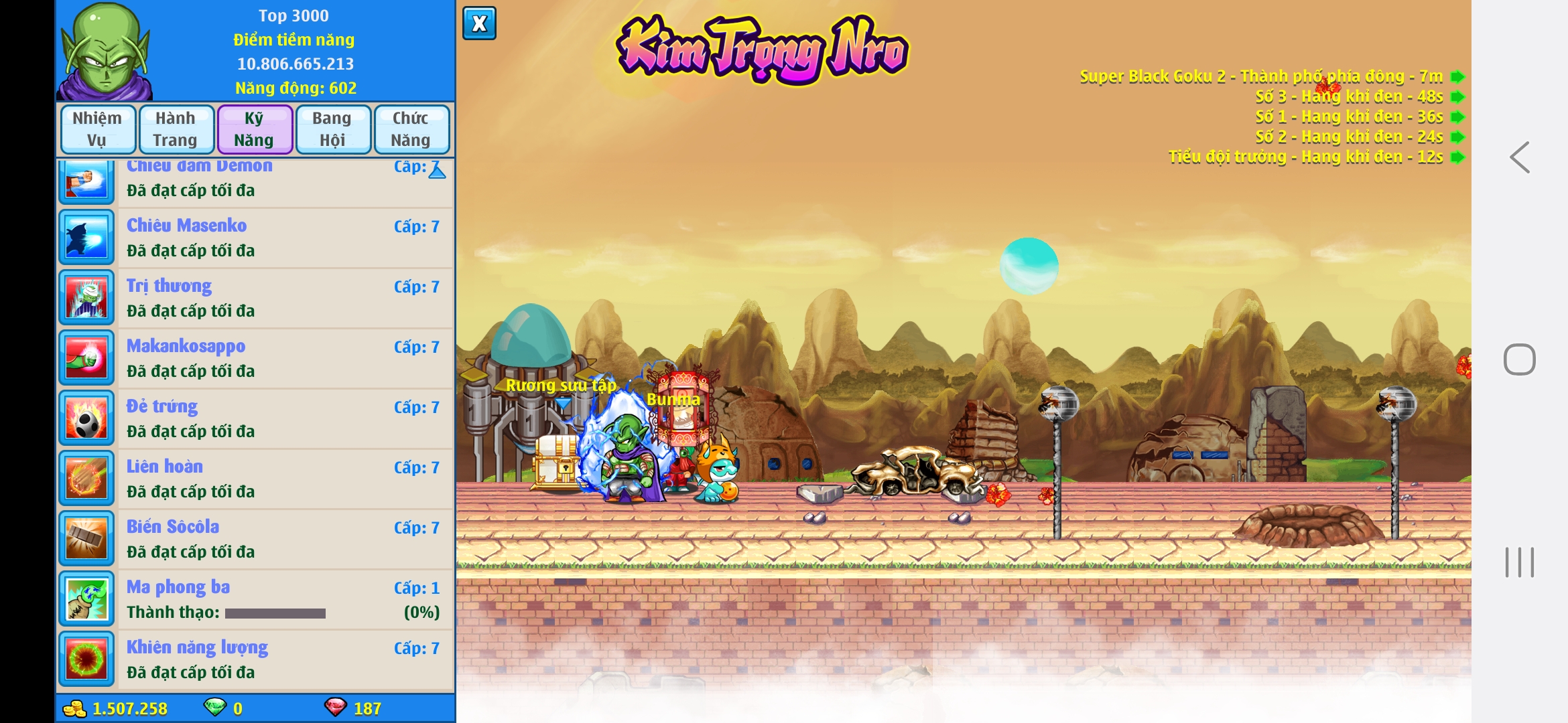 Nick Ngọc Rồng Online VIP giá rẻ, NickDaoQuan.Com, Shop Nick Ngọc Rồng