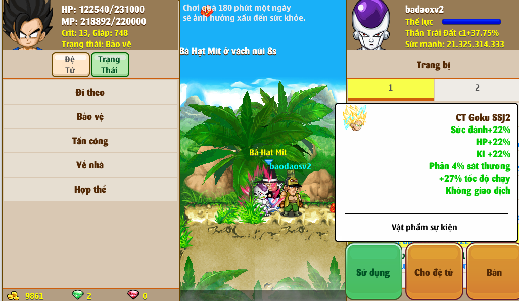 Nick Ngọc Rồng Online VIP giá rẻ, NickDaoquan.Vn, Shop Nick Ngọc Rồng