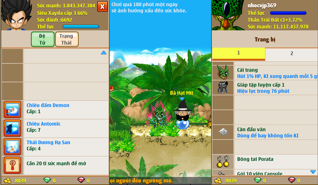 Nick Ngọc Rồng Online VIP giá rẻ, NickDaoquan.Vn, Shop Nick Ngọc Rồng