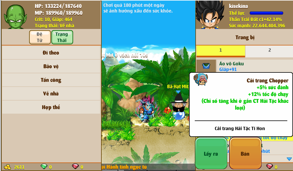 Nick Ngọc Rồng Online VIP giá rẻ, NickDaoquan.Vn, Shop Nick Ngọc Rồng