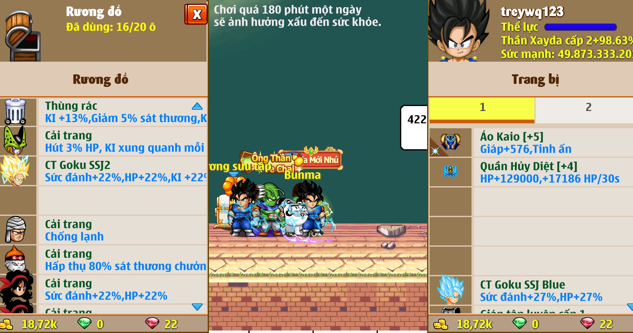 Nick Ngọc Rồng Online VIP giá rẻ, NickDaoquan.Vn, Shop Nick Ngọc Rồng