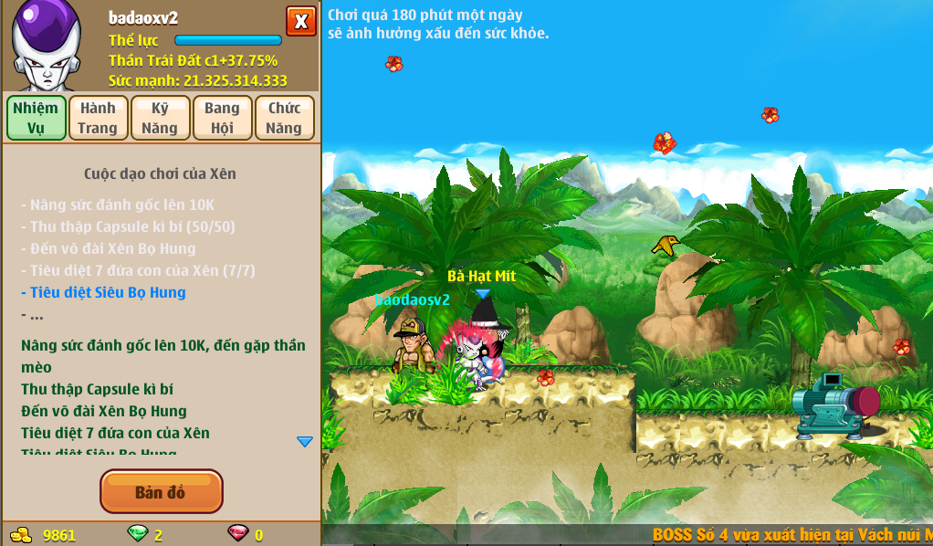 Nick Ngọc Rồng Online VIP giá rẻ, NickDaoquan.Vn, Shop Nick Ngọc Rồng