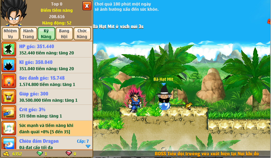 Nick Ngọc Rồng Online VIP giá rẻ, NickDaoquan.Vn, Shop Nick Ngọc Rồng