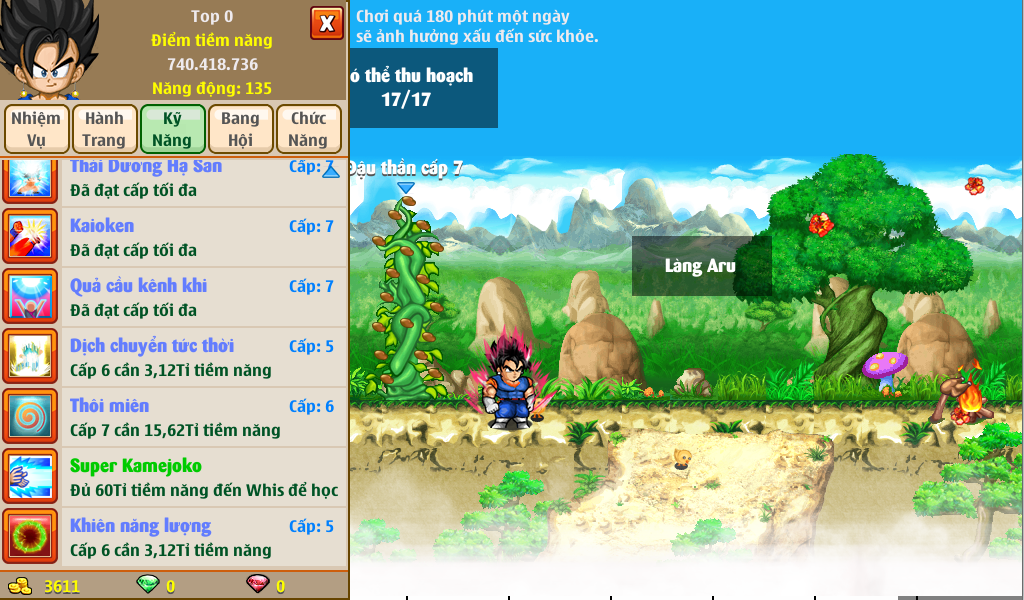 Nick Ngọc Rồng Online VIP giá rẻ, NickDaoquan.Vn, Shop Nick Ngọc Rồng