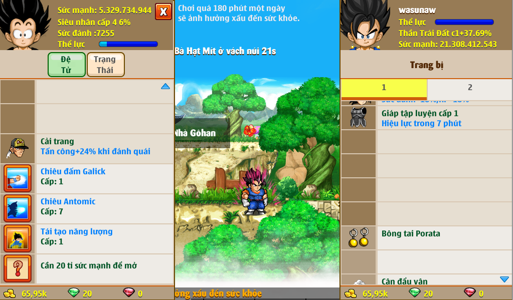 Nick Ngọc Rồng Online VIP giá rẻ, NickDaoquan.Vn, Shop Nick Ngọc Rồng