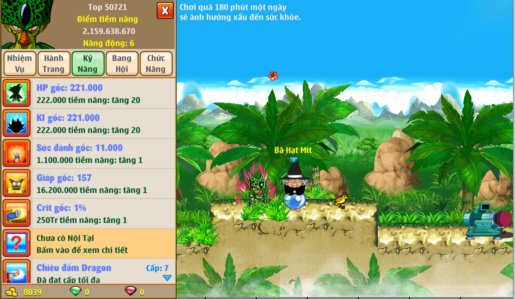 Nick Ngọc Rồng Online VIP giá rẻ, NickDaoquan.Vn, Shop Nick Ngọc Rồng