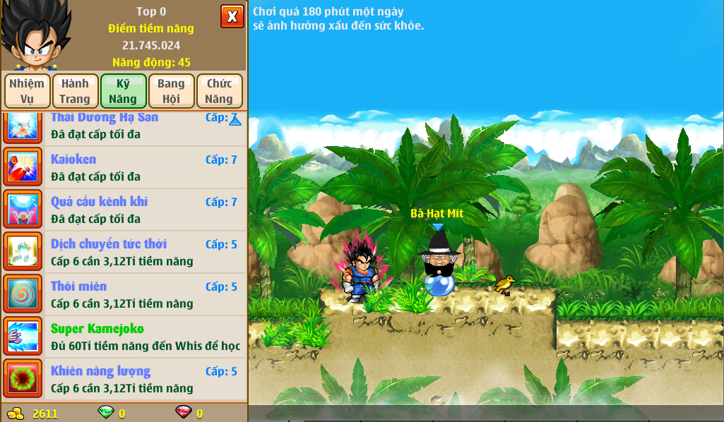 Nick Ngọc Rồng Online VIP giá rẻ, NickDaoquan.Vn, Shop Nick Ngọc Rồng