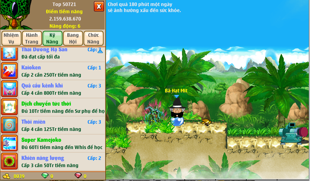 Nick Ngọc Rồng Online VIP giá rẻ, NickDaoquan.Vn, Shop Nick Ngọc Rồng