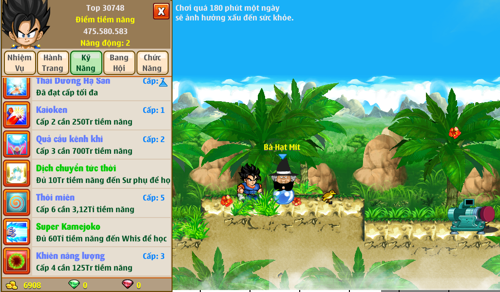 Nick Ngọc Rồng Online VIP giá rẻ, NickDaoQuan.Com, Shop Nick Ngọc Rồng