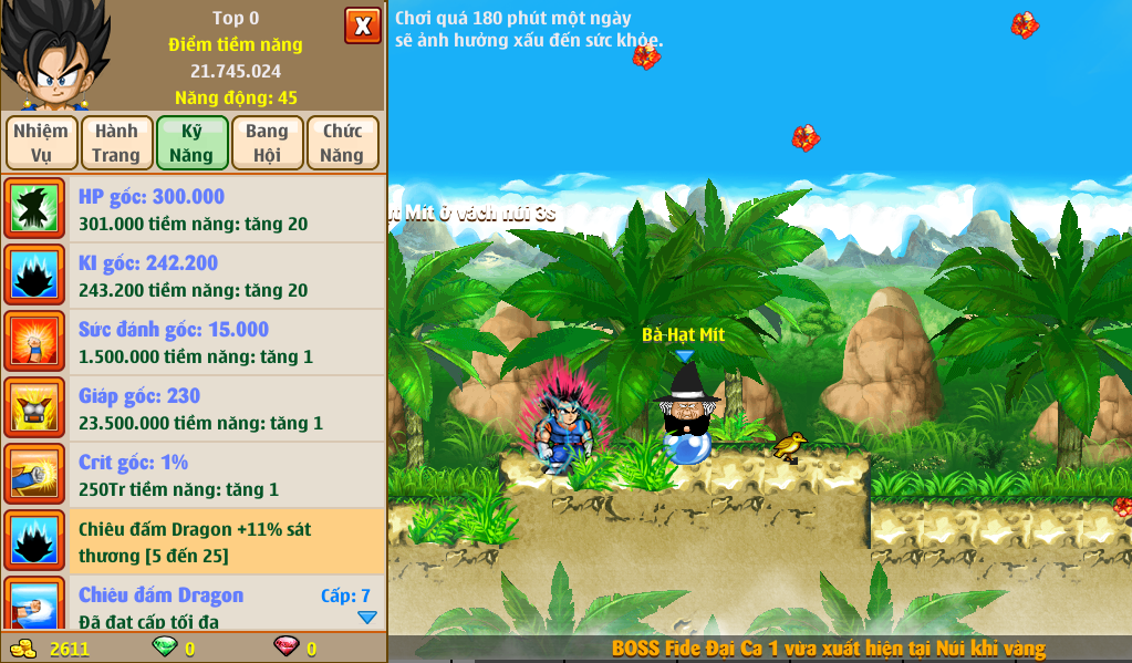 Nick Ngọc Rồng Online VIP giá rẻ, NickDaoquan.Vn, Shop Nick Ngọc Rồng