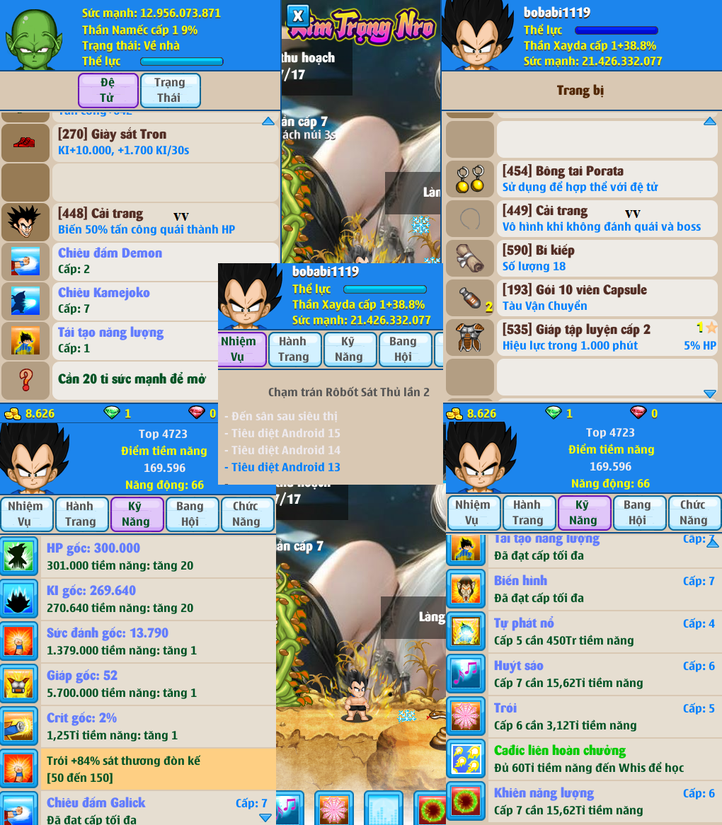 Nick Ngọc Rồng Online VIP giá rẻ, NickDaoQuan.Com, Shop Nick Ngọc Rồng