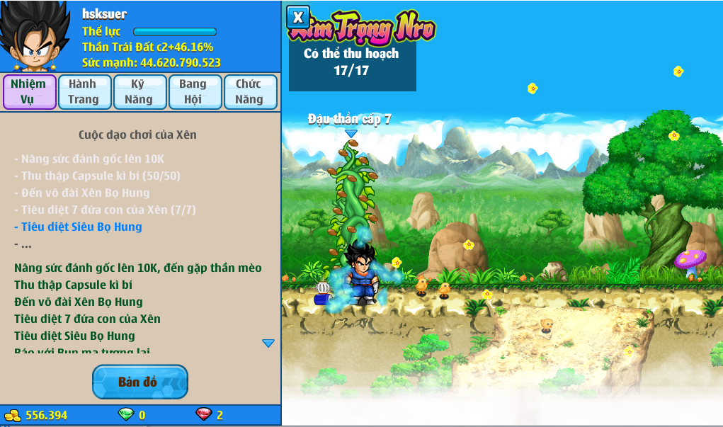 Nick Ngọc Rồng Online VIP giá rẻ, NickDaoQuan.Com, Shop Nick Ngọc Rồng