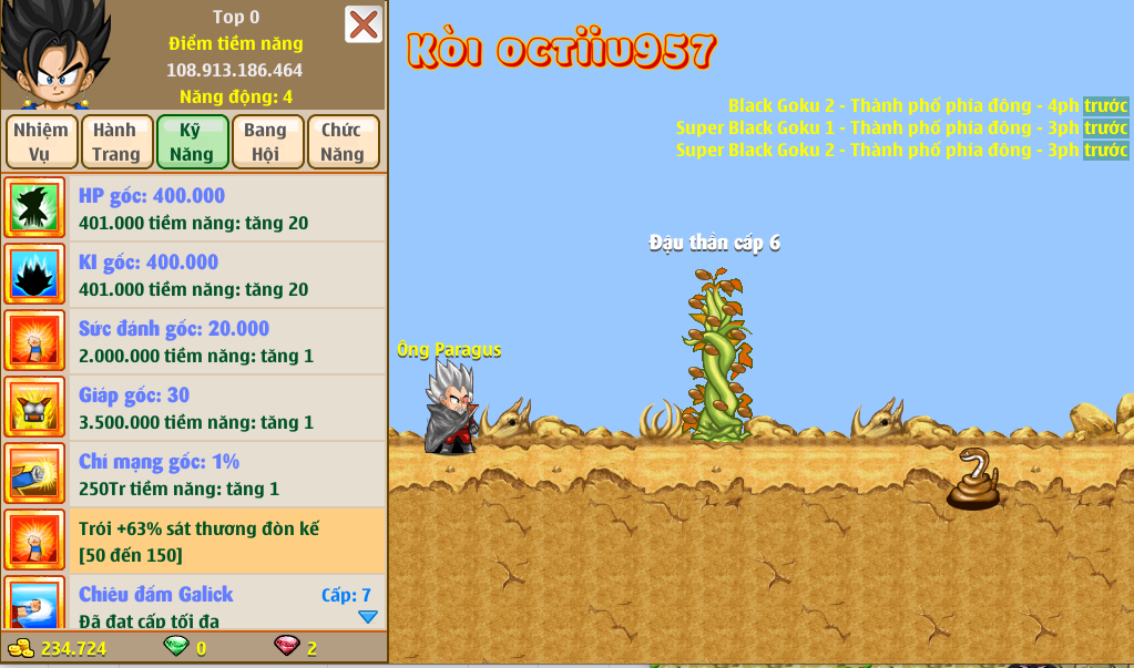 Nick Ngọc Rồng Online VIP giá rẻ, NickDaoquan.Vn, Shop Nick Ngọc Rồng