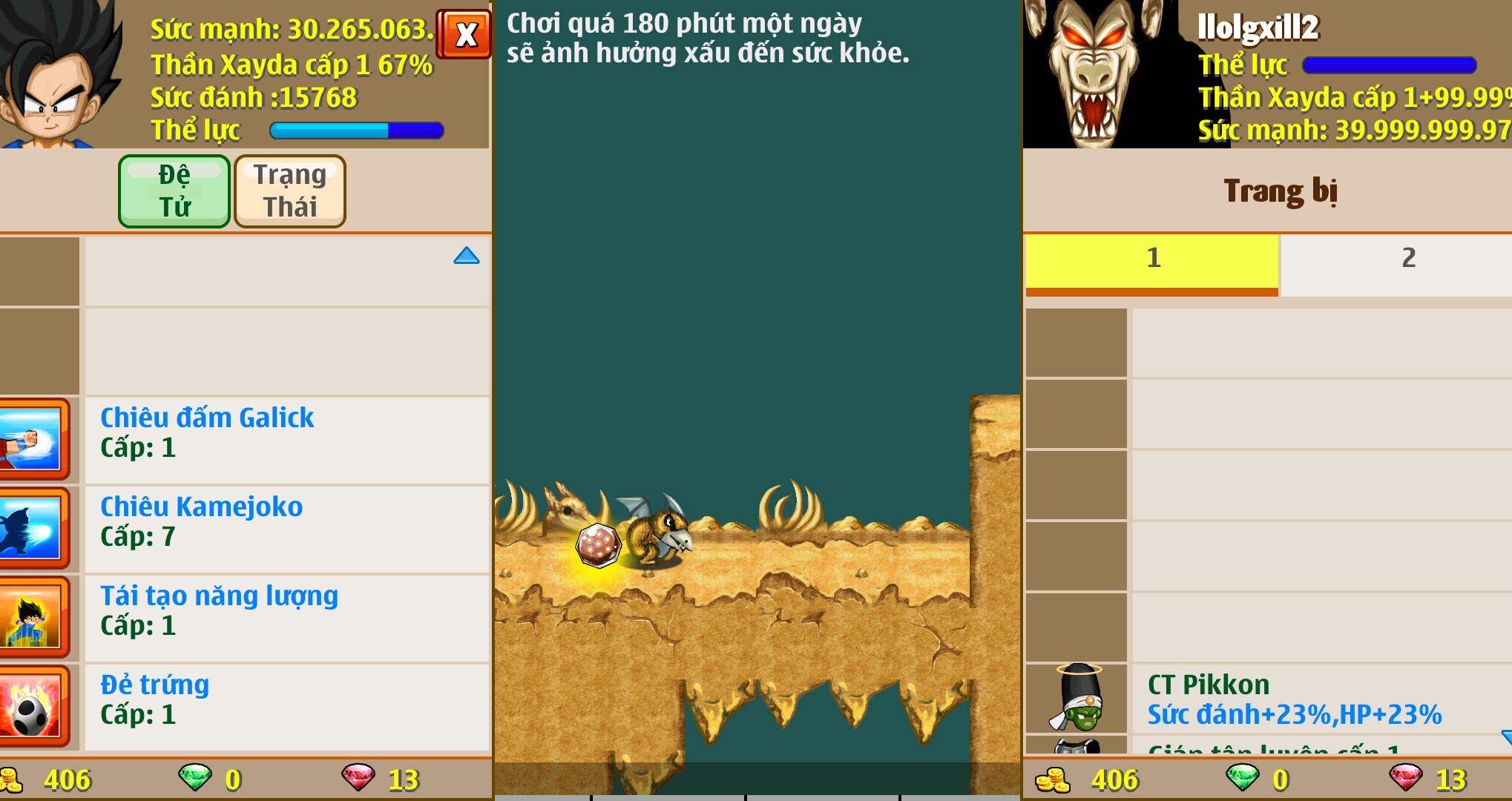 Nick Ngọc Rồng Online VIP giá rẻ, NickDaoquan.Vn, Shop Nick Ngọc Rồng