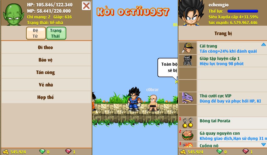 Nick Ngọc Rồng Online VIP giá rẻ, NickDaoquan.Vn, Shop Nick Ngọc Rồng