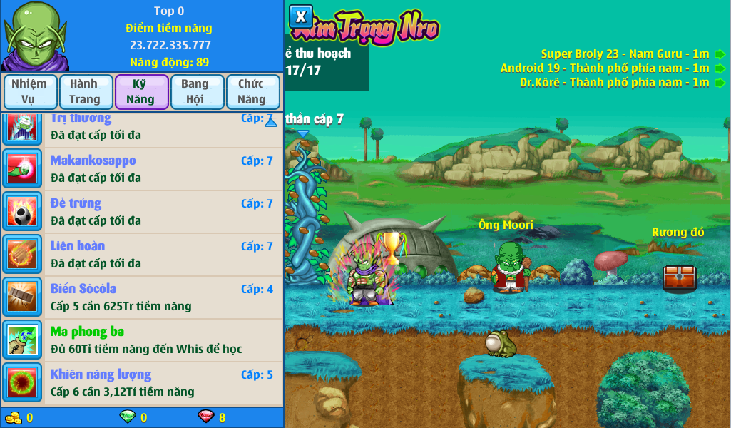 Nick Ngọc Rồng Online VIP giá rẻ, NickDaoQuan.Com, Shop Nick Ngọc Rồng