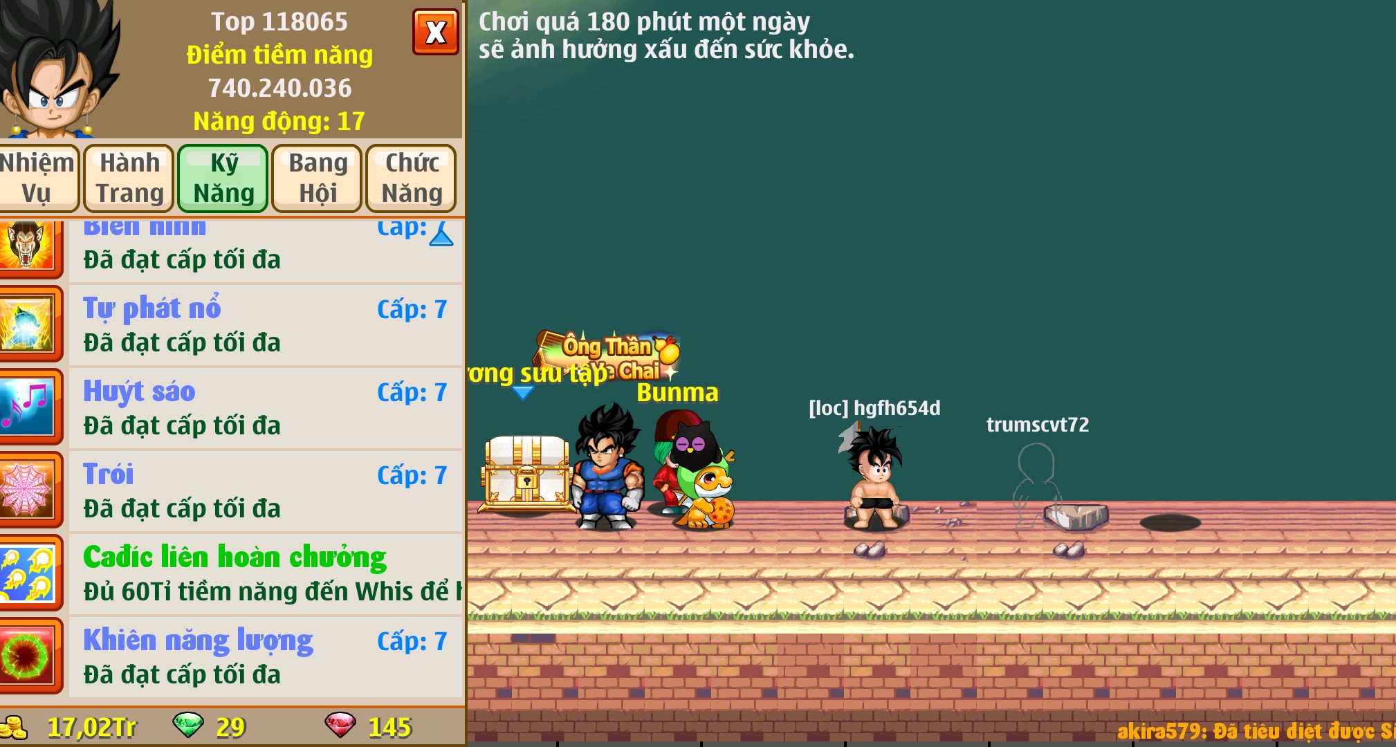 Nick Ngọc Rồng Online VIP giá rẻ, NickDaoquan.Vn, Shop Nick Ngọc Rồng