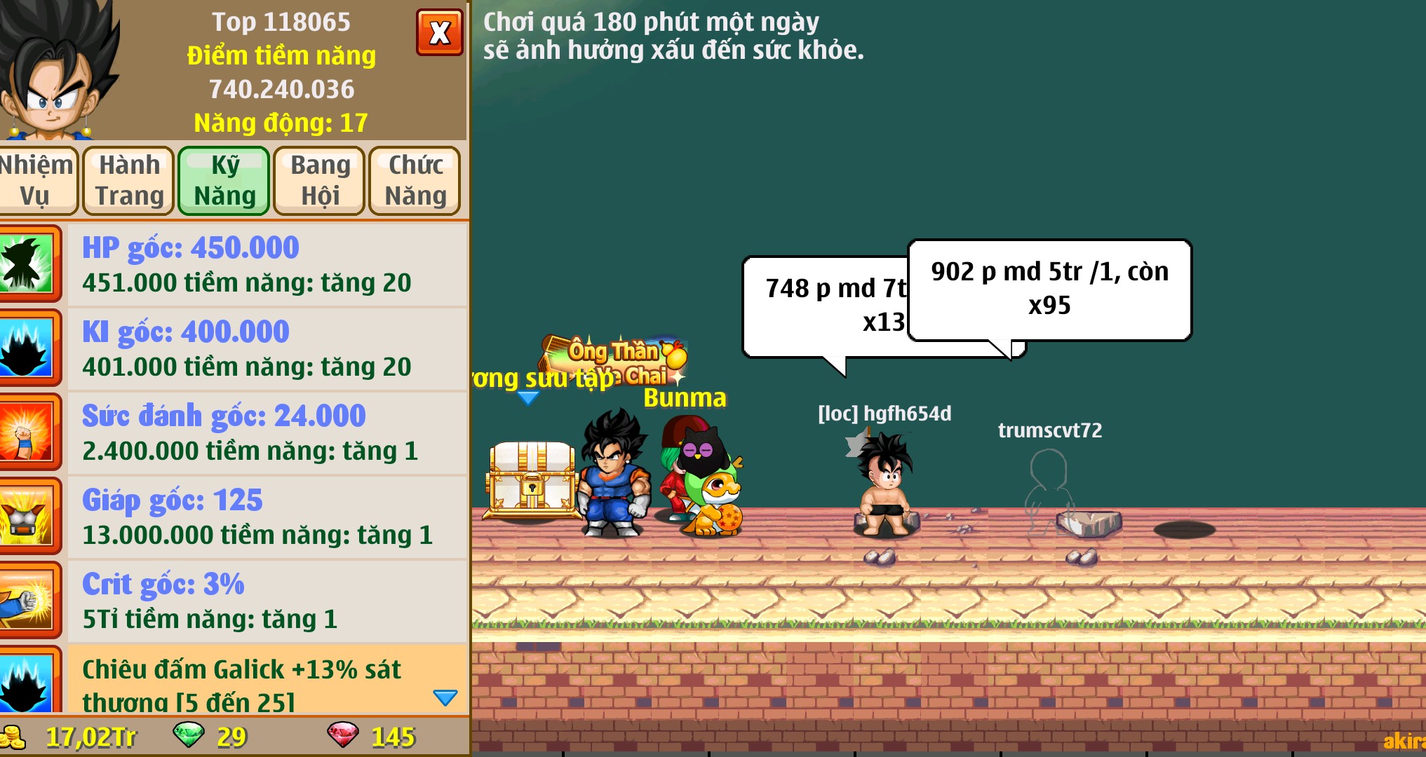 Nick Ngọc Rồng Online VIP giá rẻ, NickDaoquan.Vn, Shop Nick Ngọc Rồng