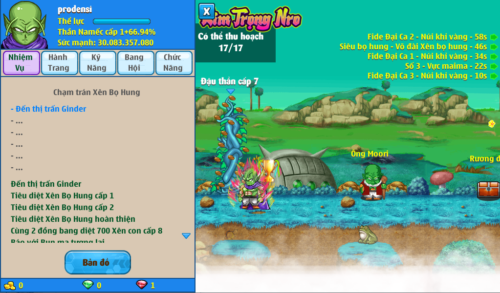 Nick Ngọc Rồng Online VIP giá rẻ, NickDaoQuan.Com, Shop Nick Ngọc Rồng