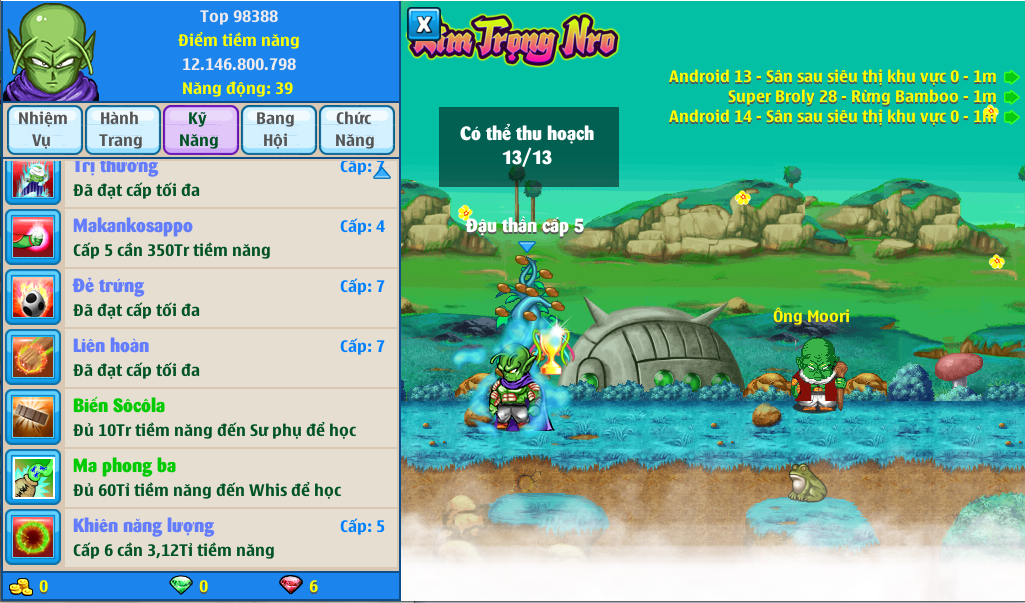 Nick Ngọc Rồng Online VIP giá rẻ, NickDaoQuan.Com, Shop Nick Ngọc Rồng