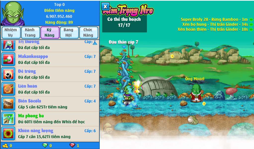 Nick Ngọc Rồng Online VIP giá rẻ, NickDaoQuan.Com, Shop Nick Ngọc Rồng