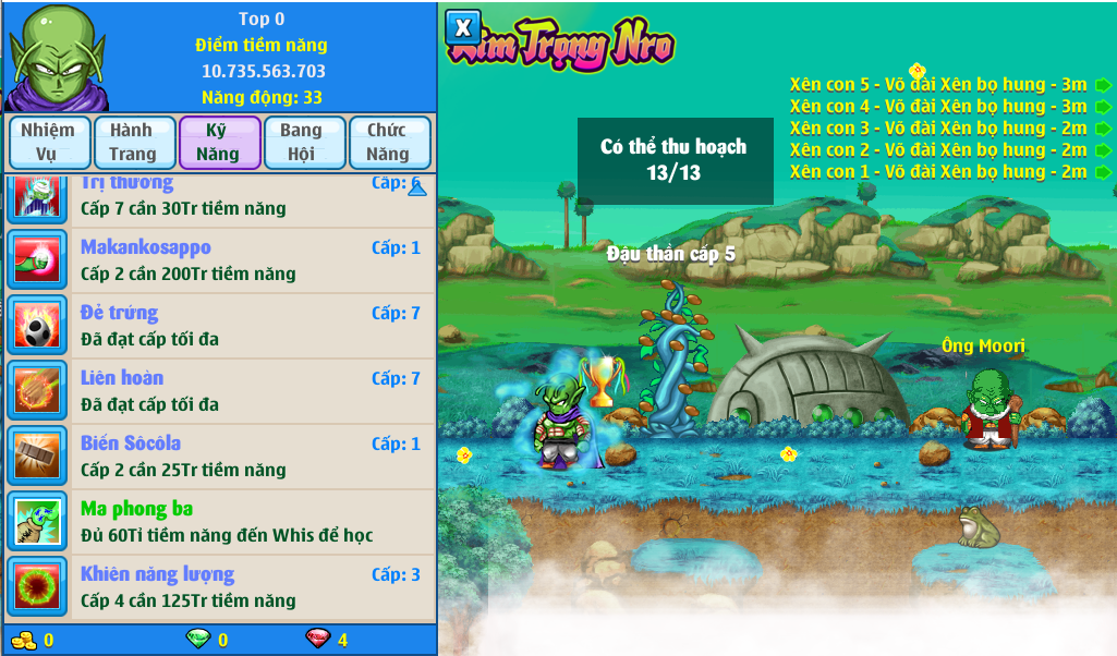 Nick Ngọc Rồng Online VIP giá rẻ, NickDaoQuan.Com, Shop Nick Ngọc Rồng