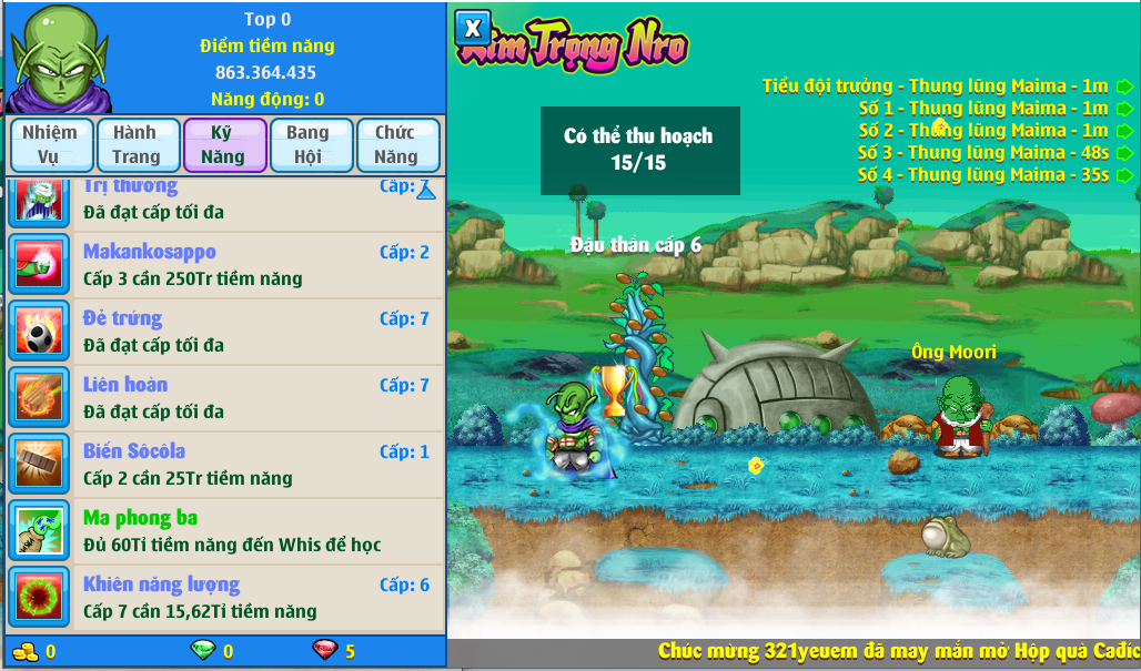 Nick Ngọc Rồng Online VIP giá rẻ, NickDaoQuan.Com, Shop Nick Ngọc Rồng