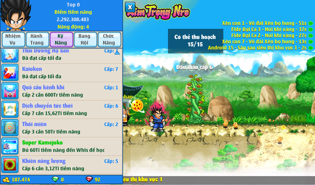 Nick Ngọc Rồng Online VIP giá rẻ, NickDaoQuan.Com, Shop Nick Ngọc Rồng