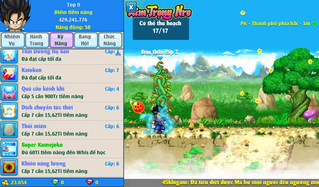 Nick Ngọc Rồng Online VIP giá rẻ, NickDaoQuan.Com, Shop Nick Ngọc Rồng