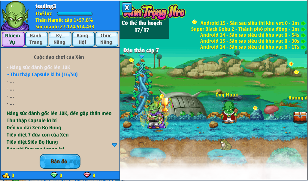 Nick Ngọc Rồng Online VIP giá rẻ, NickDaoQuan.Com, Shop Nick Ngọc Rồng