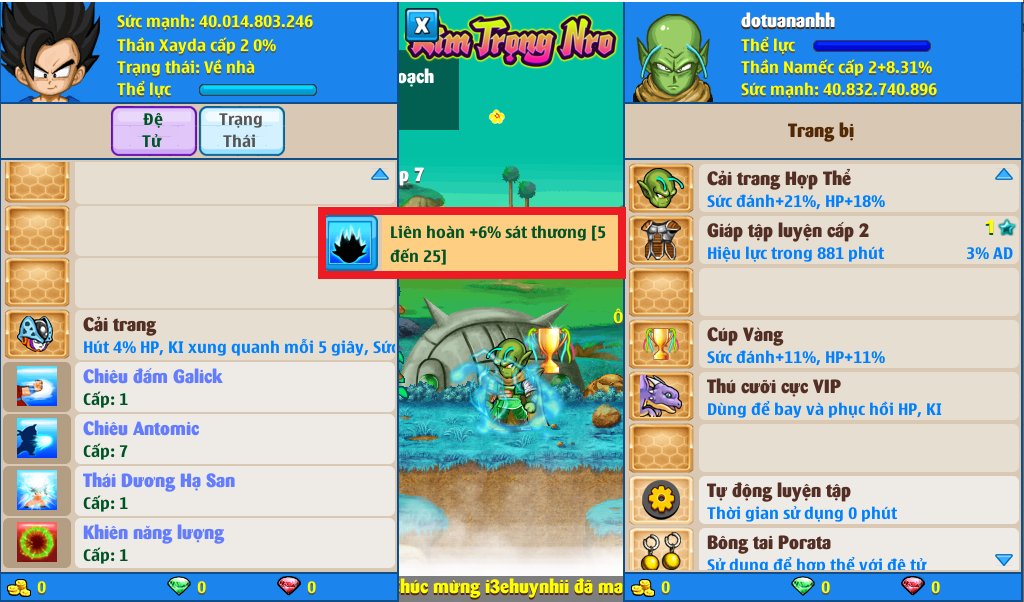 Nick Ngọc Rồng Online VIP giá rẻ, NickDaoQuan.Com, Shop Nick Ngọc Rồng