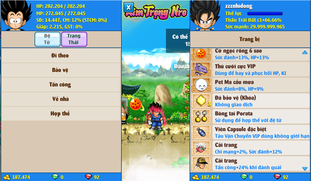 Nick Ngọc Rồng Online VIP giá rẻ, NickDaoQuan.Com, Shop Nick Ngọc Rồng