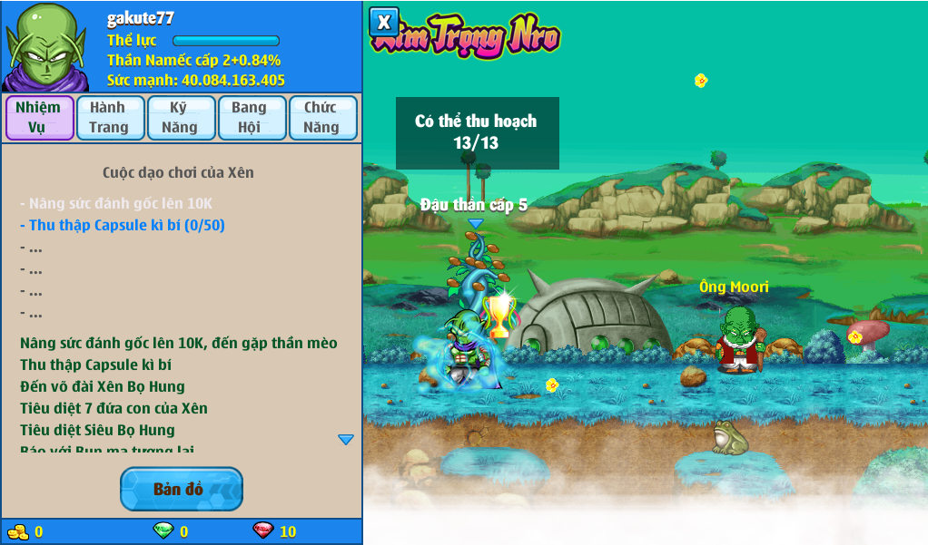 Nick Ngọc Rồng Online VIP giá rẻ, NickDaoQuan.Com, Shop Nick Ngọc Rồng