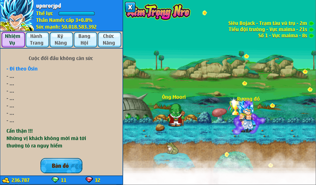 Nick Ngọc Rồng Online VIP giá rẻ, NickDaoQuan.Com, Shop Nick Ngọc Rồng