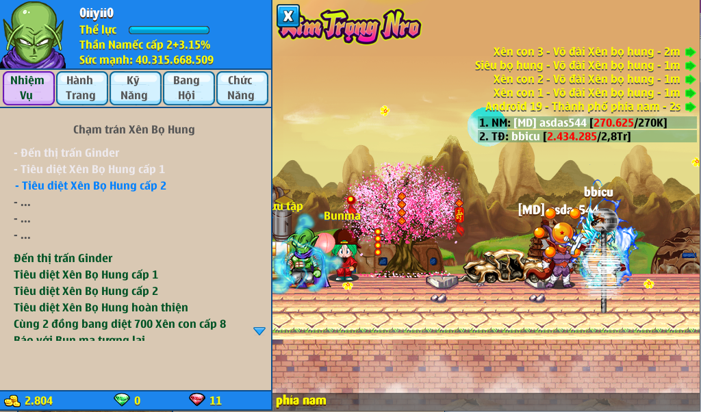 Nick Ngọc Rồng Online VIP giá rẻ, NickDaoQuan.Com, Shop Nick Ngọc Rồng