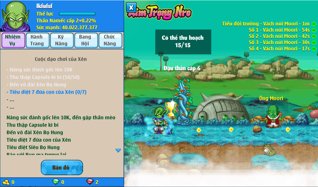 Nick Ngọc Rồng Online VIP giá rẻ, NickDaoQuan.Com, Shop Nick Ngọc Rồng