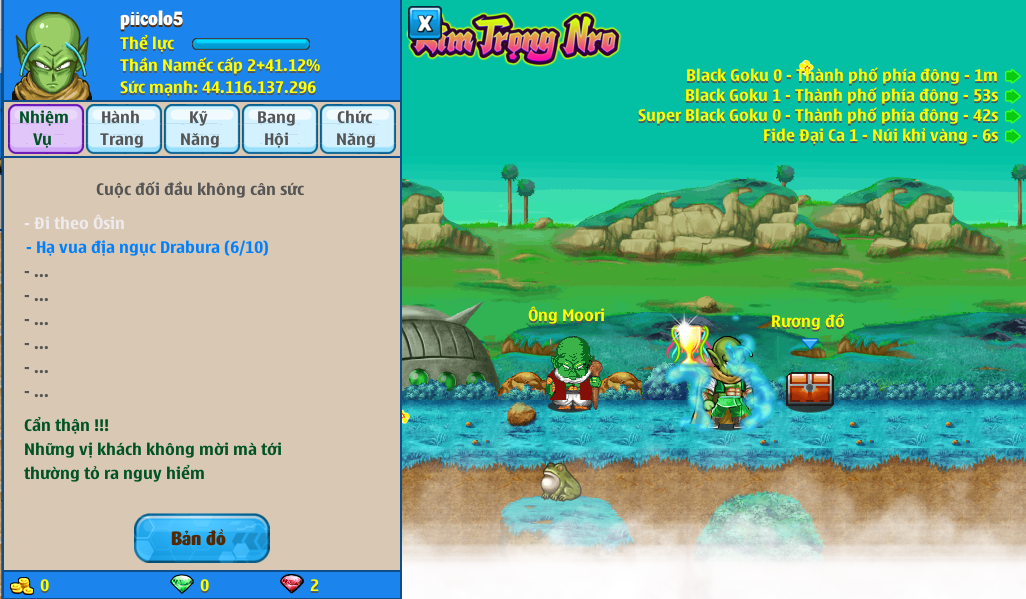 Nick Ngọc Rồng Online VIP giá rẻ, NickDaoQuan.Com, Shop Nick Ngọc Rồng