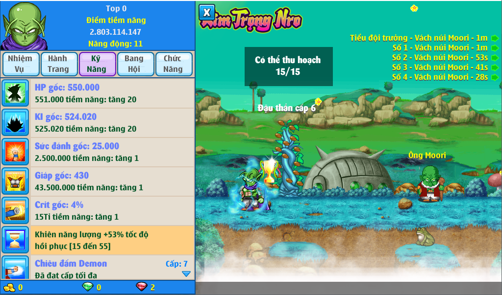 Nick Ngọc Rồng Online VIP giá rẻ, NickDaoQuan.Com, Shop Nick Ngọc Rồng