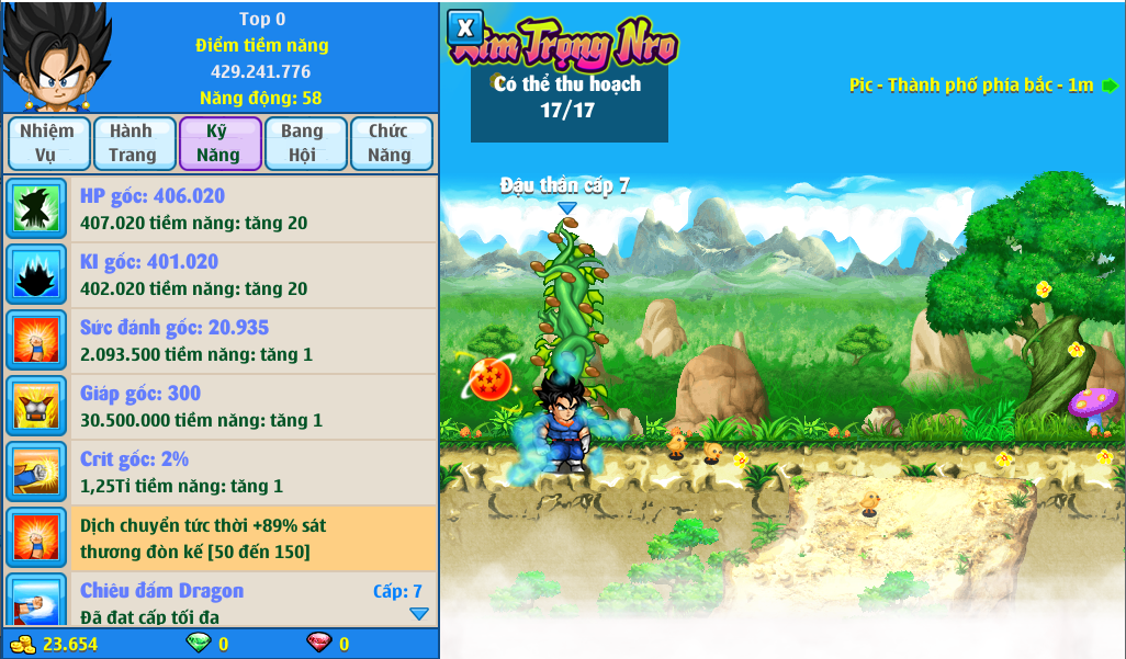 Nick Ngọc Rồng Online VIP giá rẻ, NickDaoQuan.Com, Shop Nick Ngọc Rồng