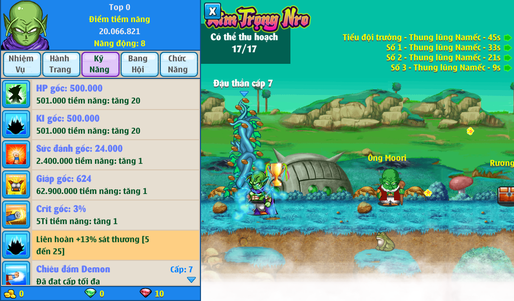 Nick Ngọc Rồng Online VIP giá rẻ, NickDaoQuan.Com, Shop Nick Ngọc Rồng